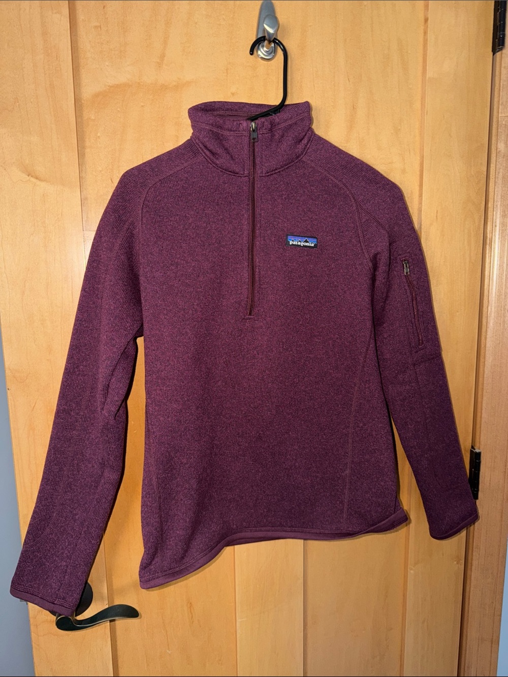 Patagonia Women's Half-Zip Fleece Pullover - Plum